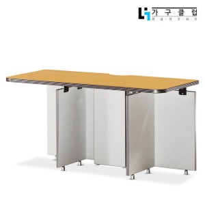 유퍼스 회의용테이블(연결형 상석) 보조책상 회의실 사이드 간이책상 독립형