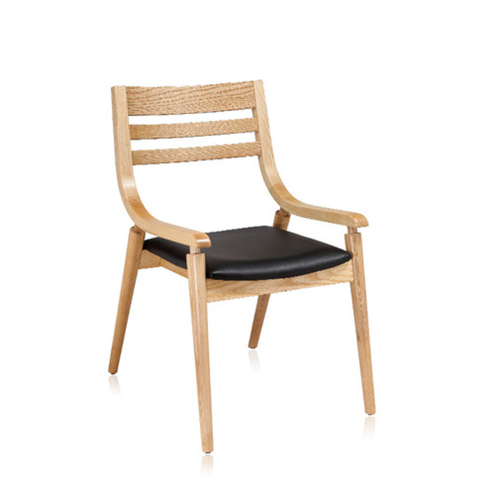 하이퍼스 HFC-2040 몬테라 원목 의자 식탁의자 카페 업소용